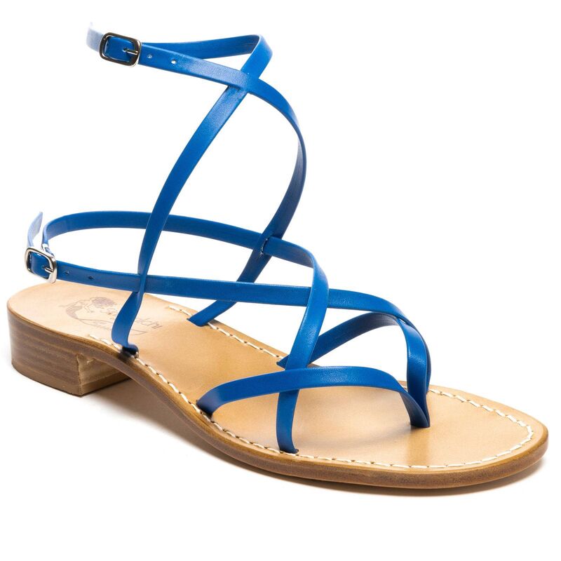 Sandals Vittoria, Color: Bluette, Size: 37, 2 image