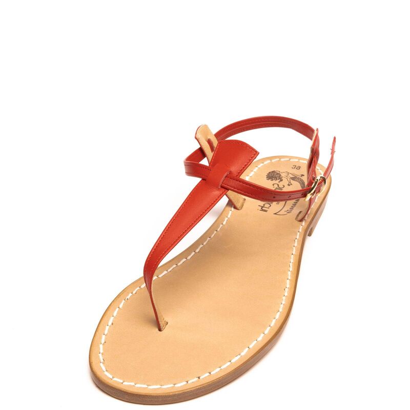 Sandals Maratea, Color: Red, Size: 35, 4 image