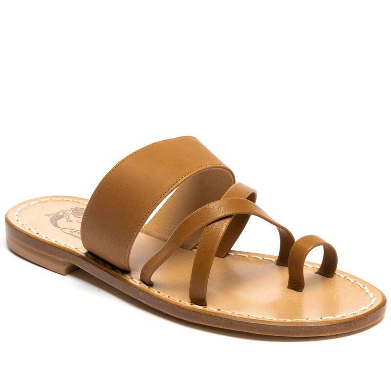 Sandals Praiano, Color: Brown, Size: 34, 2 image